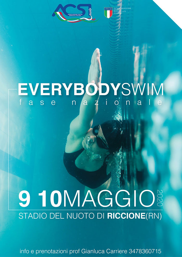 everybody swim 2020 fase finale riccione